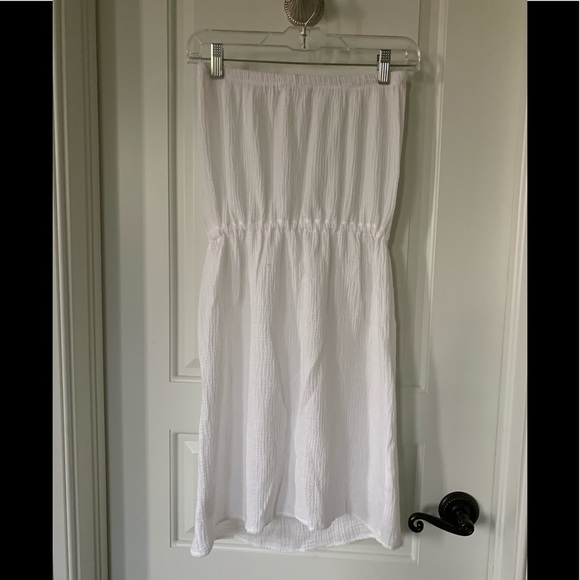 Strapless  Cotton Gauze Dress - by Velvet NWT $158 - Picture 5 of 12